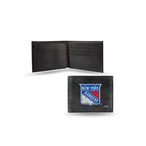 New York Rangers Nhl Embroidered Billfold Wallet