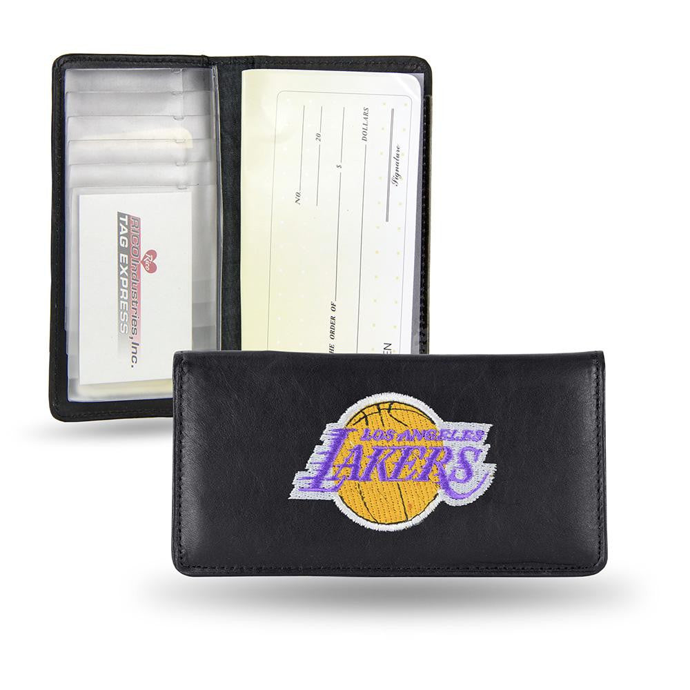 Los Angeles Lakers Checkbook Holder (Embroidered)
