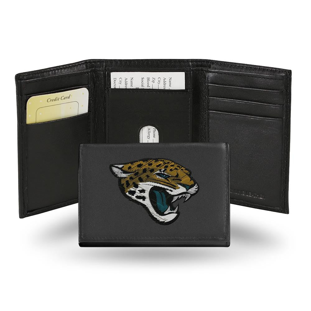 Jacksonville Jaguars Embroidered Trifold Wallet
