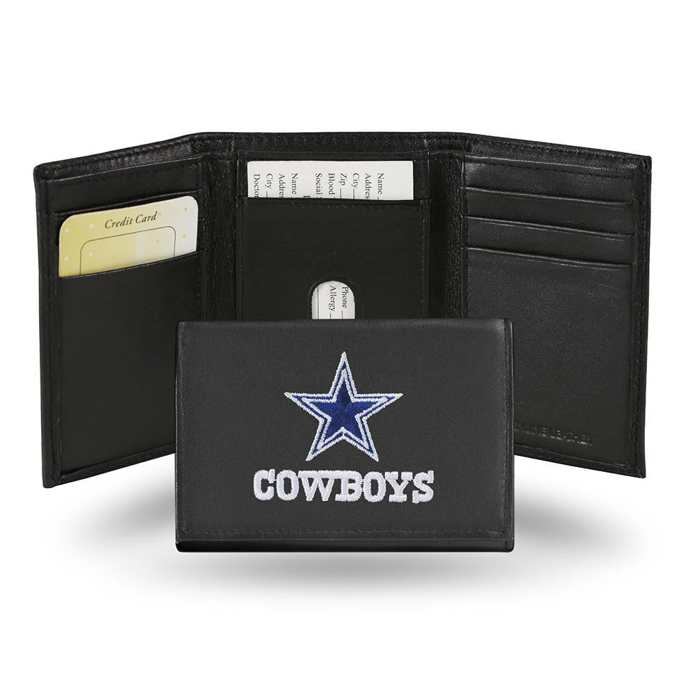 Dallas Cowboys Embroidered Trifold Wallet
