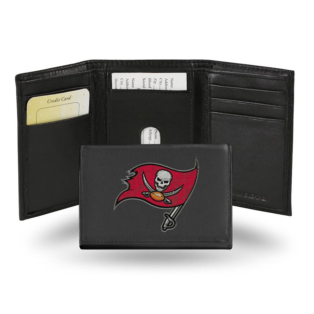 Tampa Bay Buccaneers Embroidered Trifold Wallet