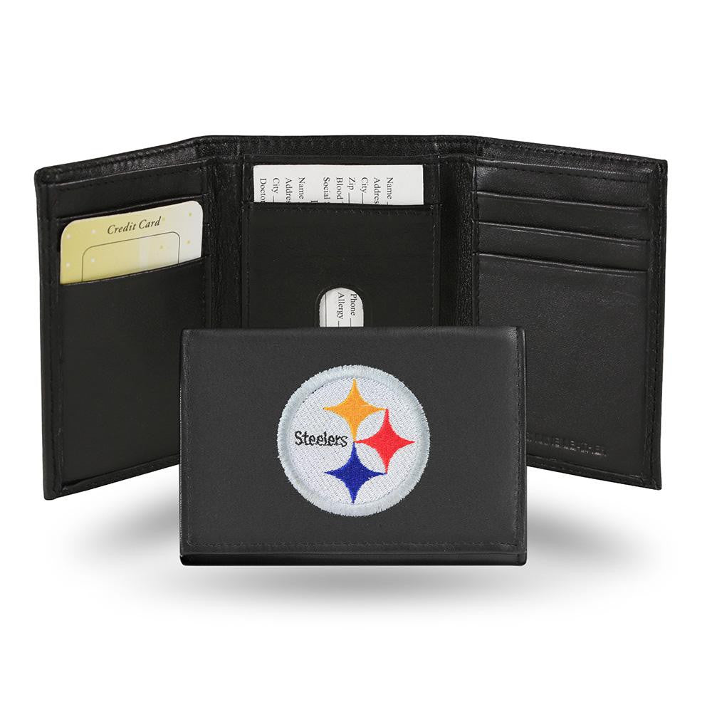 Pittsburgh Steelers Embroidered Trifold Wallet