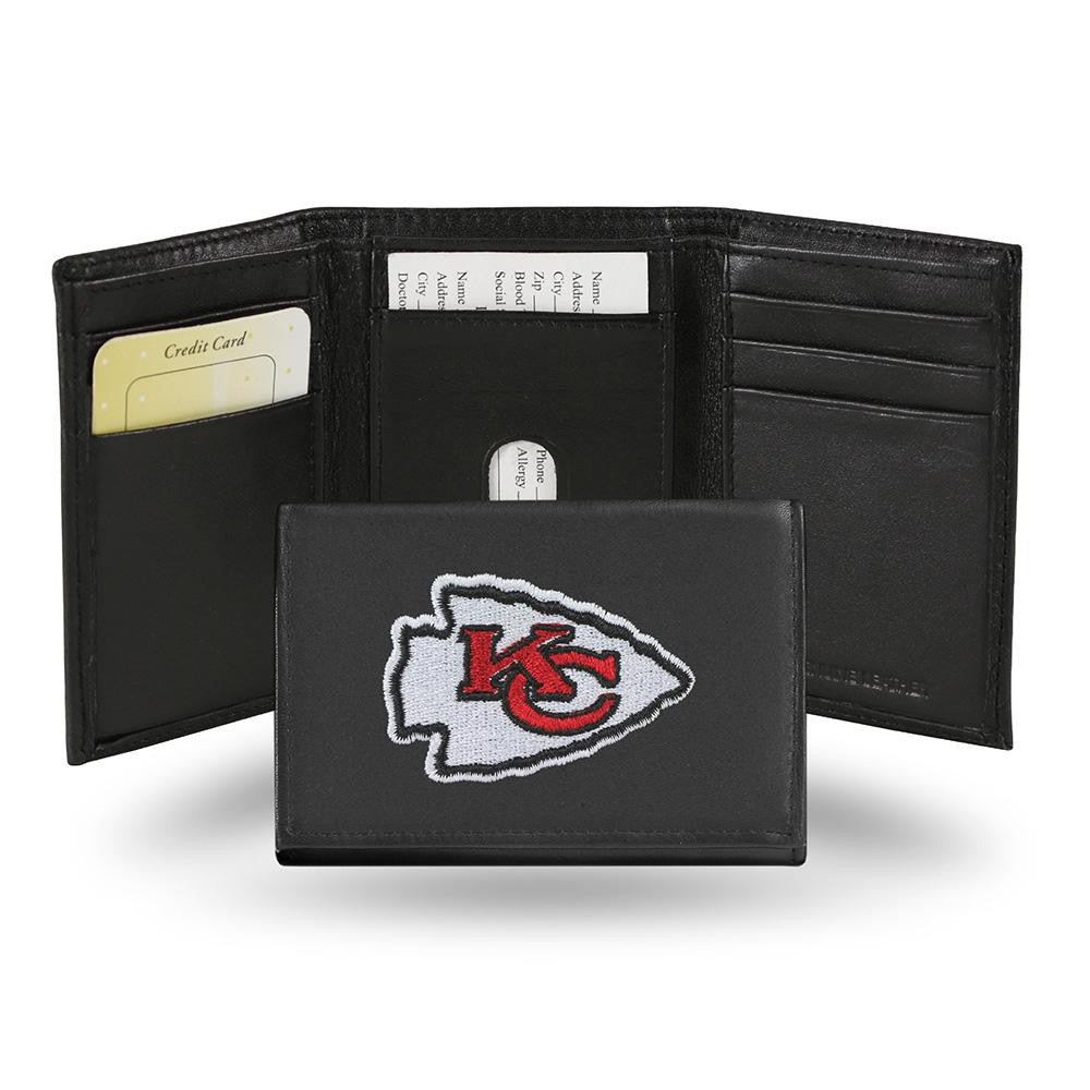 Kansas City Chiefs Embroidered Trifold Wallet