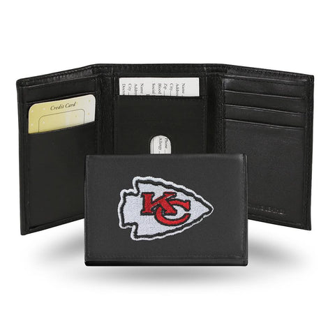Kansas City Chiefs  Embroidered Trifold Wallet