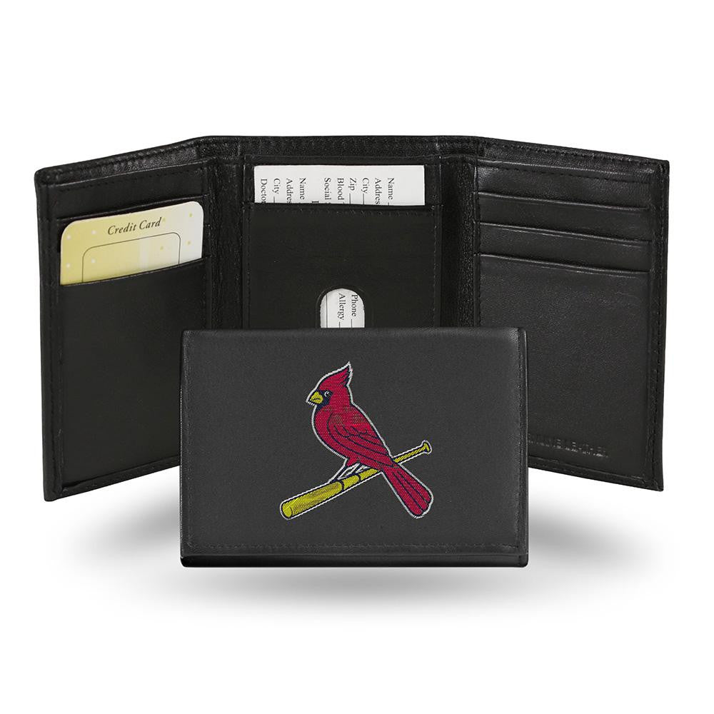 St. Louis Cardinals Embroidered Trifold Wallet