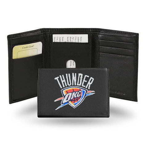 Oklahoma City Thunder  Embroidered Trifold Wallet