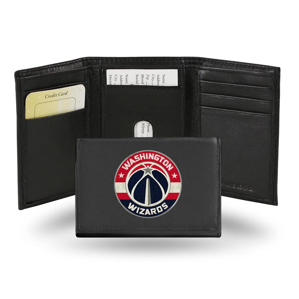 Washington Wizards Embroidered Trifold Wallet
