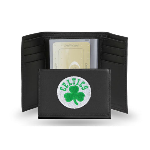 Boston Celtics NBA Embroidered Trifold Wallet