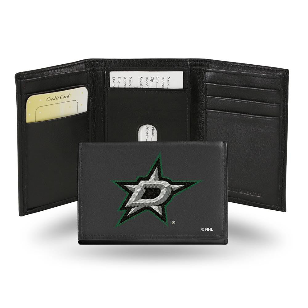 Dallas Stars Embroidered Trifold Wallet