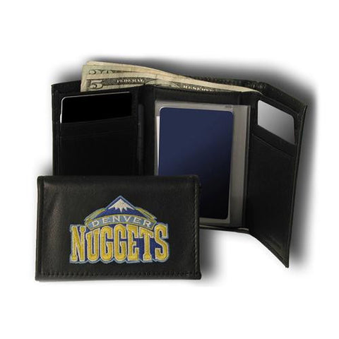 Denver Nuggets NBA Embroidered Trifold Wallet