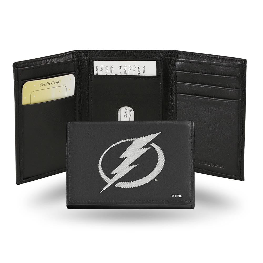 Tampa Bay Lightning Embroidered Trifold Wallet