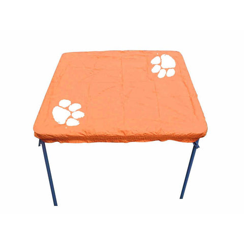 Clemson Tigers Ncaa Ultimate Card Table Cover