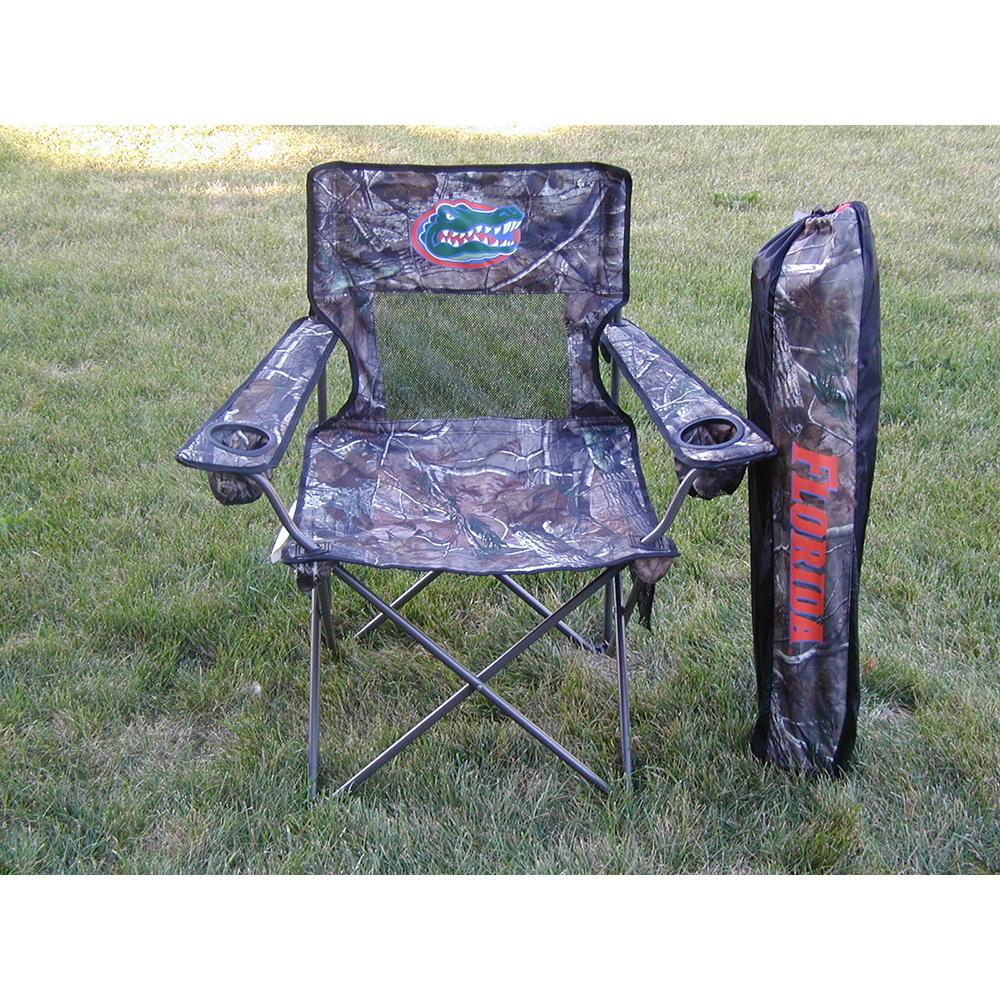 Florida Gators Ncaa Ultimate "real Tree" Camo Adult Tailgate Chair