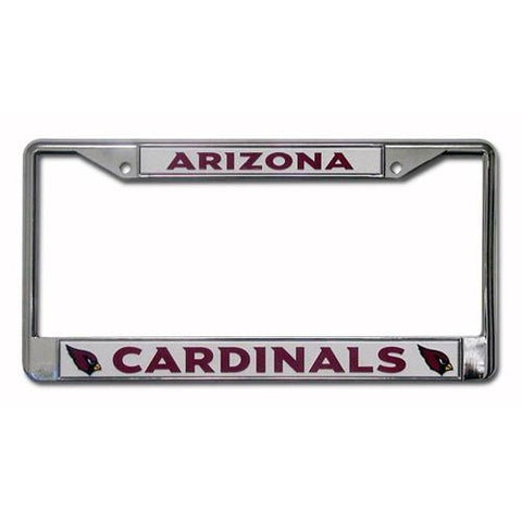 Arizona Cardinals NFL Chrome License Plate Frame