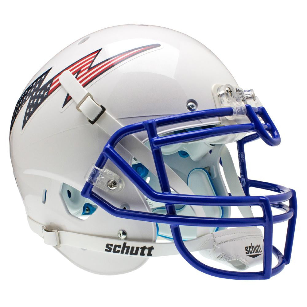 Air Force Falcons Ncaa Authentic Air Xp Full Size Helmet (alternate White 2)