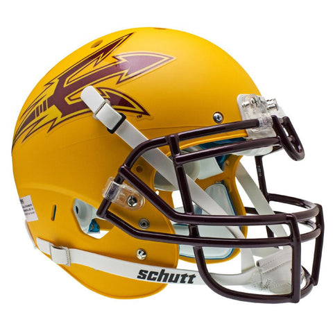 Arizona State Sun Devils Ncaa Authentic Air Xp Full Size Helmet (alternate Gold 1)