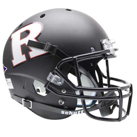 Rutgers Scarlet Knights Ncaa Replica Air Xp Full Size Helmet (alternate Black W- White R 3)