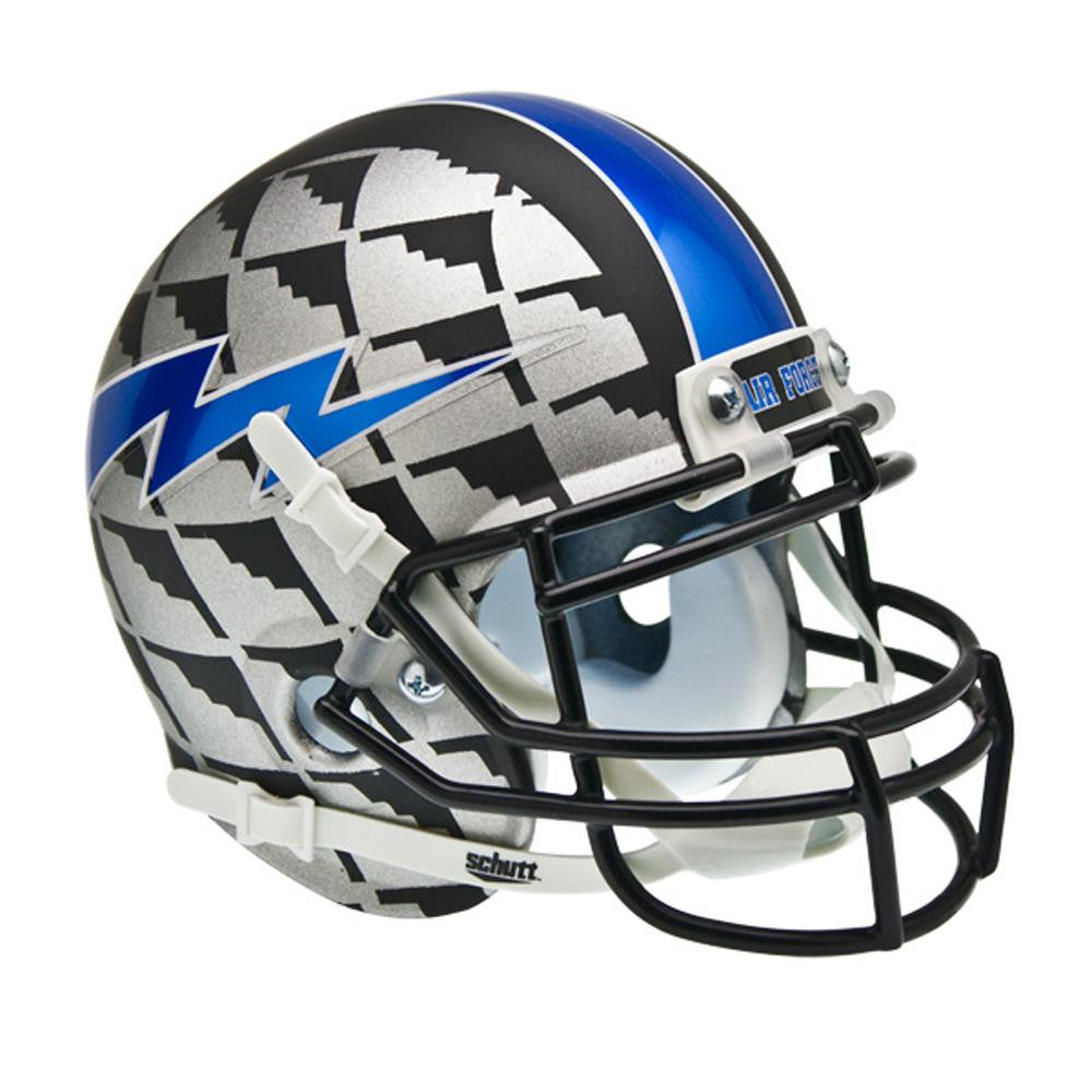 Air Force Falcons Ncaa Authentic Mini 1-4 Size Helmet (alternate B2 Bomber 4)
