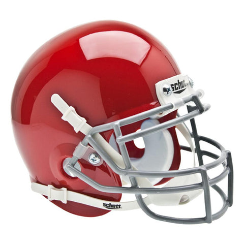 Ohio State Buckeyes Ncaa Authentic Mini 1-4 Size Helmet (alternate Scarlet 1)