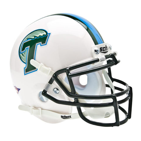 Tulane Green Wave Ncaa Authentic Mini 1-4 Size Helmet