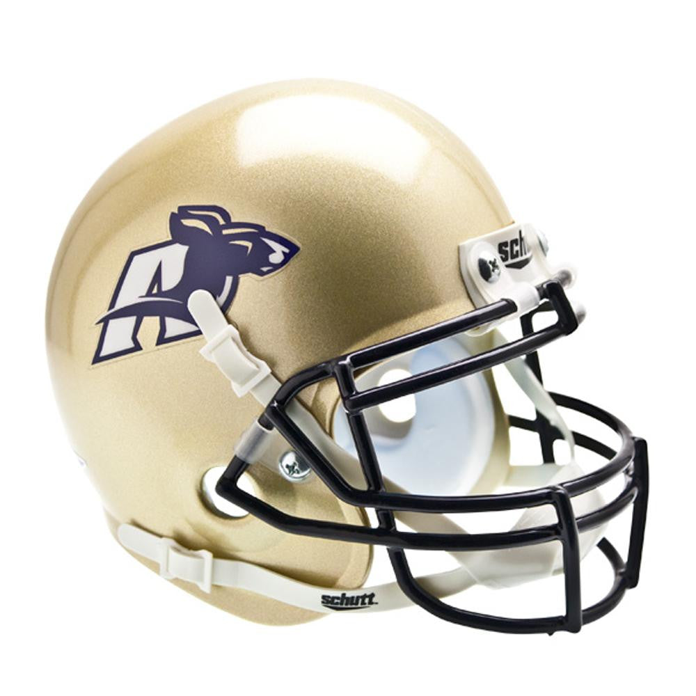 Akron Zips Ncaa Authentic Mini 1-4 Size Helmet