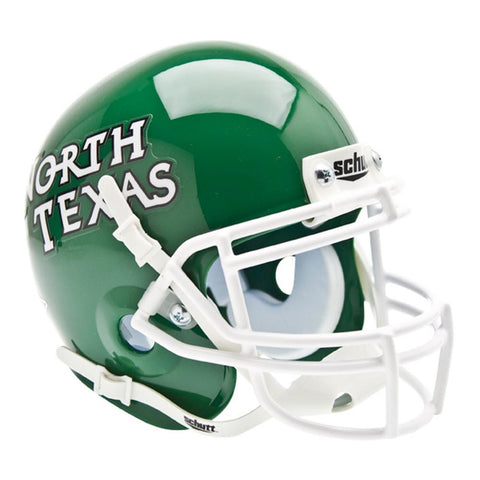 North Texas Mean Green Ncaa Authentic Mini 1-4 Size Helmet