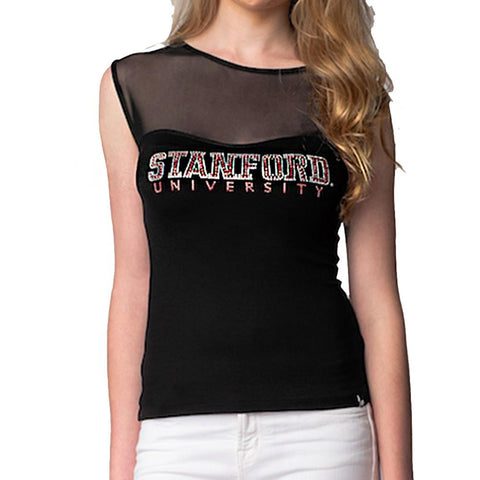 Stanford Cardinal Ncaa Mesh Contrast Top (small)