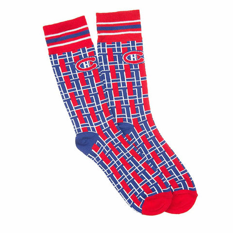 Montreal Canadiens NHL Stylish Team Sock (1 Pair) (S-M)