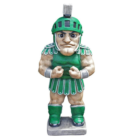 Michigan State Spartans Ncaa "sparty" College Mascot 24in Full Color Statue