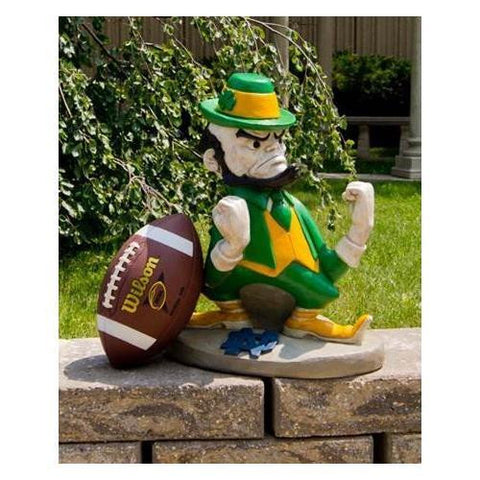 Notre Dame Fighting Irish Ncaa "leprechaun" College Mascot 20in Full Color Statue