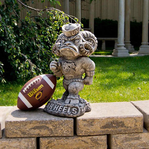 North Carolina Tar Heels Ncaa "tar Heel" College Mascot 20in Vintage Statue