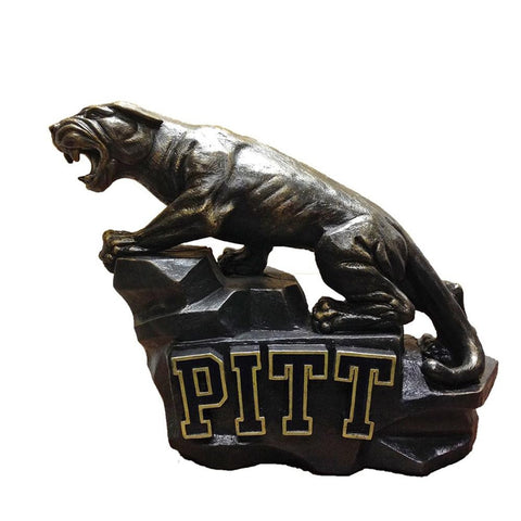 Pittsburgh Panthers Ncaa "pitt Panther" College Mascot 15in Full Color Statue