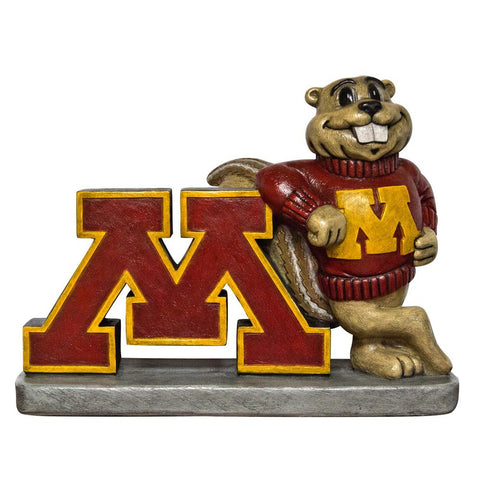 Minnesota Golden Gophers Ncaa "golden Gopher" College Mascot 16in Full Color Statue