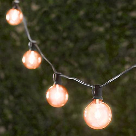 String Light Company Party Light 25-ft Globe String Lights With 25 Sockets An...