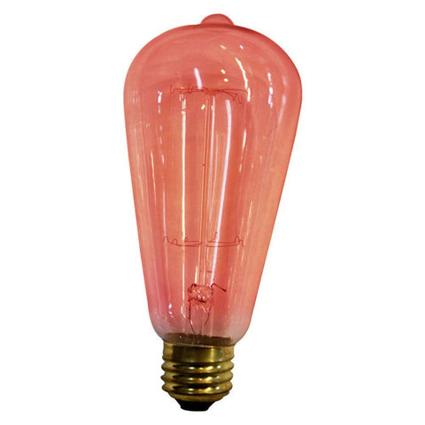 String Light Company Vc9012a Amber Vintage Edison Bulb With E17 Base, 7-watt ...