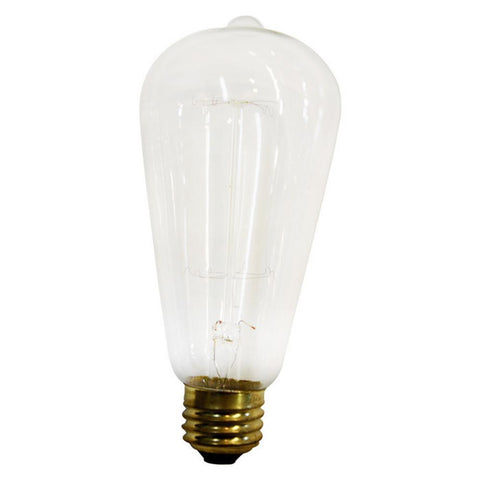 String Light Company Vc9012f Frosted Vintage Edison Bulb With E17 Base, 7-wat...