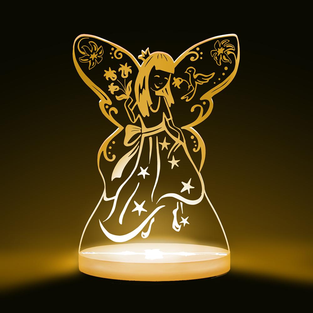 Fairy Princess Multicolored Led Night Light