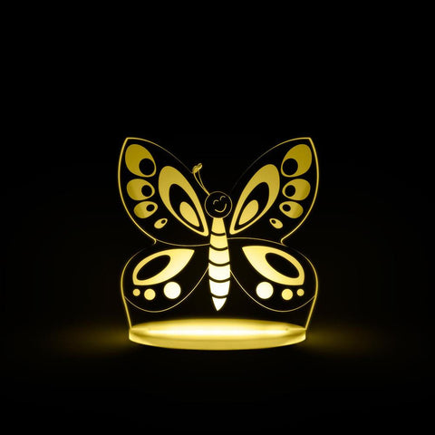 Butterfly Multicolored Led Night Light