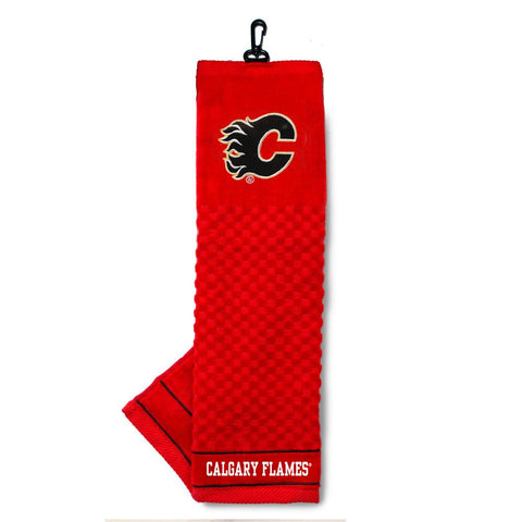 Calgary Flames NHL Embroidered Tri-Fold Towel