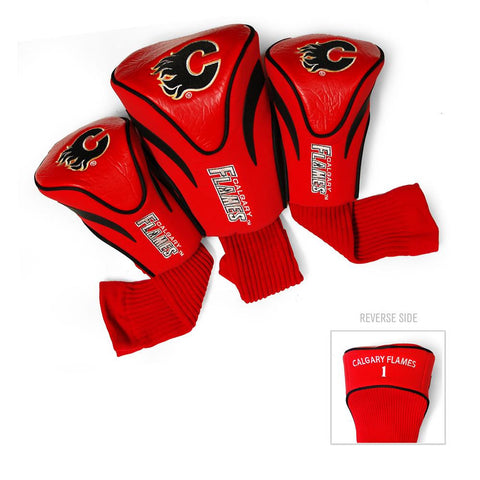 Calgary Flames NHL 3 Pack Contour Fit Headcover