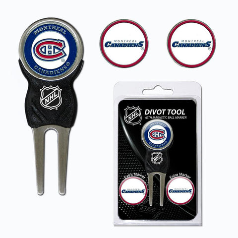 Montreal Canadiens NHL Divot Tool Pack w-Signature Tool