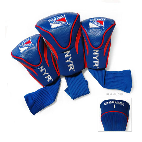 New York Rangers NHL 3 Pack Contour Fit Headcover