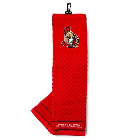 Ottawa Senators NHL Embroidered Tri-Fold Towel