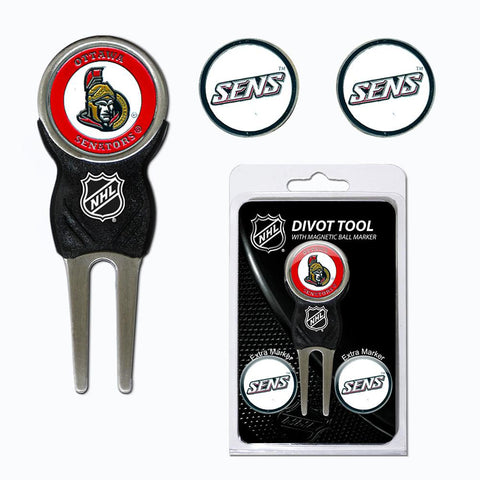 Ottawa Senators NHL Divot Tool Pack w-Signature Tool