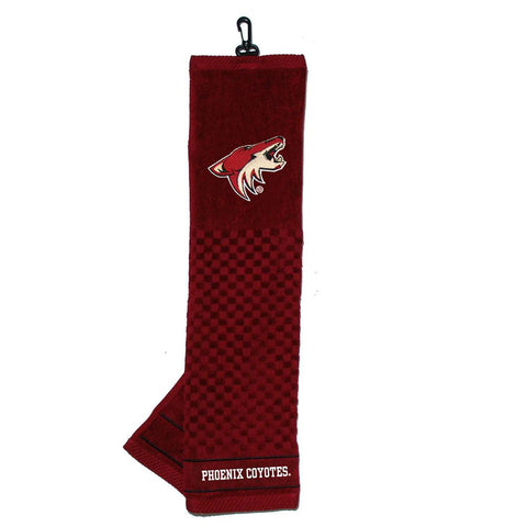 Phoenix Coyotes NHL Embroidered Tri-Fold Towel