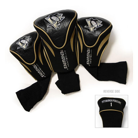 Pittsburgh Penguins NHL 3 Pack Contour Fit Headcover