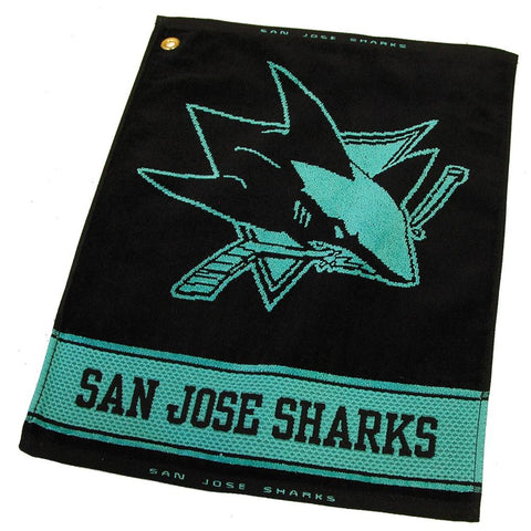 San Jose Sharks NHL Woven Golf Towel