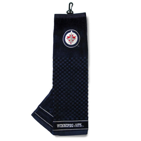Winnipeg Jets NHL Embroidered Tri-Fold Towel