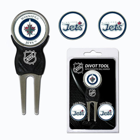 Winnipeg Jets NHL Divot Tool Pack w-Signature Tool