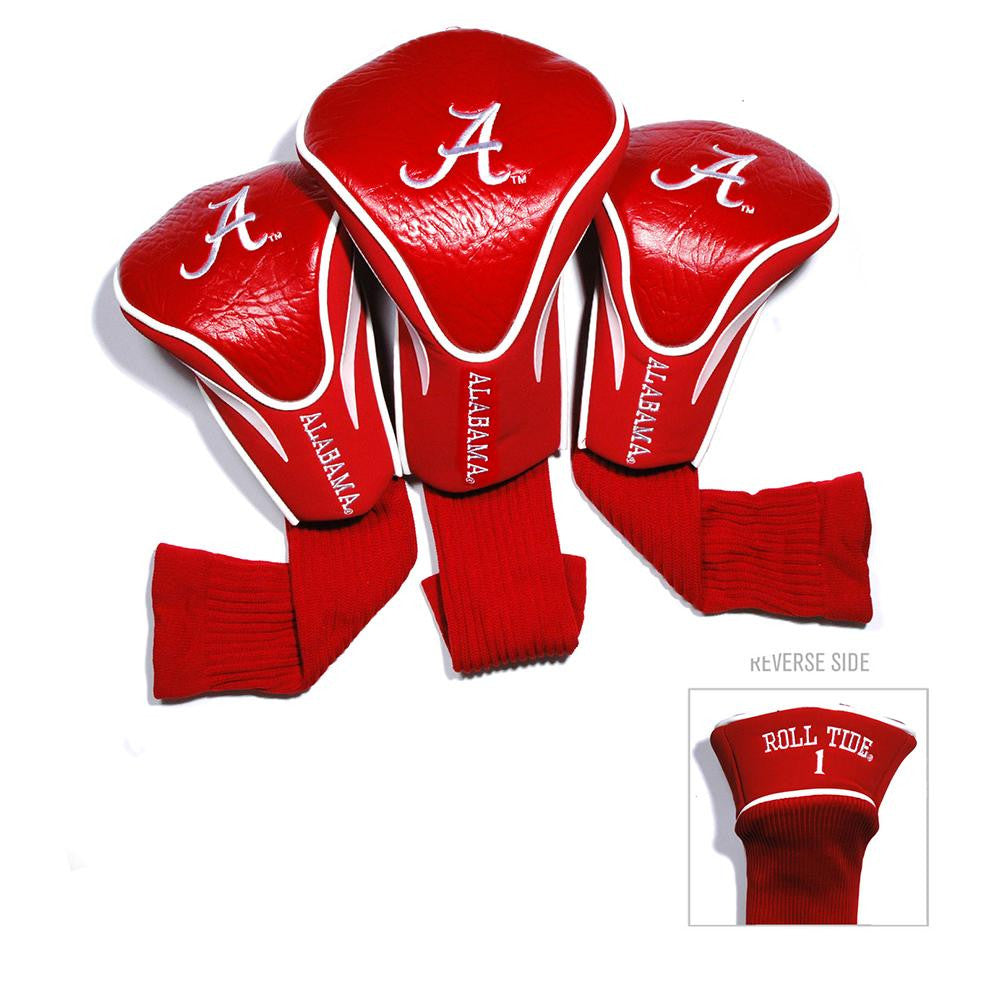 Alabama Crimson Tide Ncaa 3 Pack Contour Fit Headcover